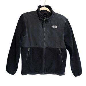 The North Face Denali Fleece Full Zip Jacket Boy's Large 14/16 Black Outdoor